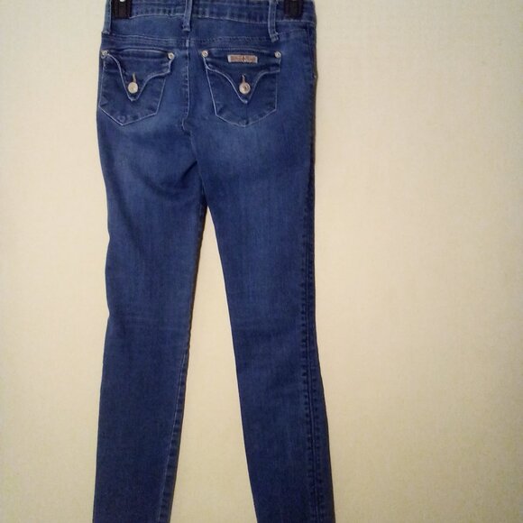 Hudson Jeans Girls 14 Straight Skinny Denim Blue - Picture 9 of 14